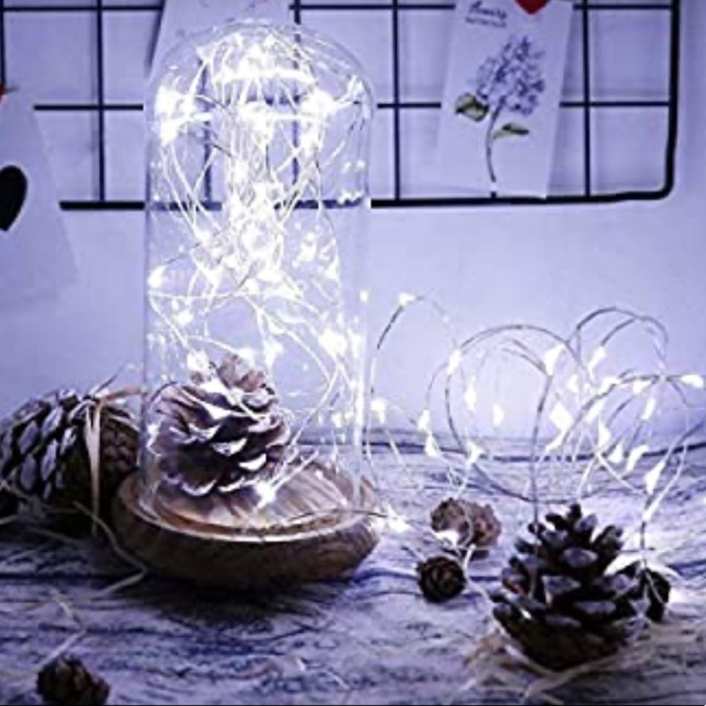 2 fairy light strands